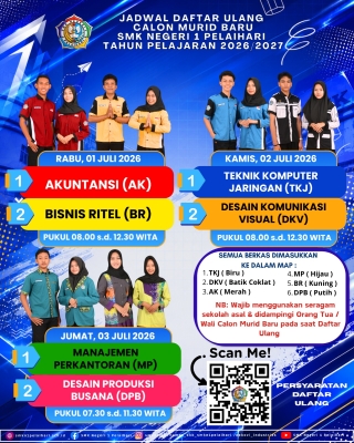 Informasi Jadwal dan Persyaratan Daftar Ulang SPMB Tahun Pelajaran 2026/2027